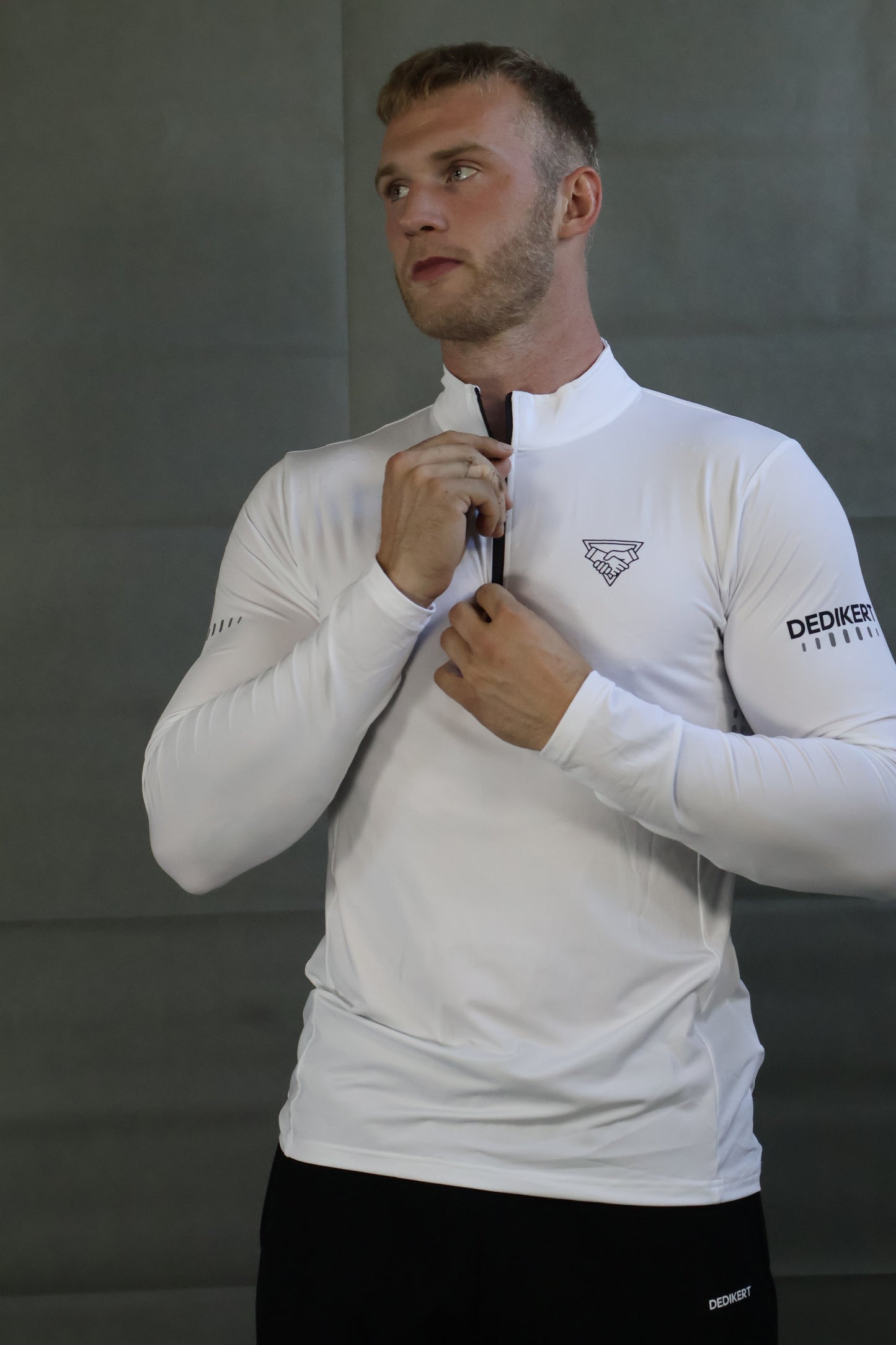 Dedikert Half-Zip Genser