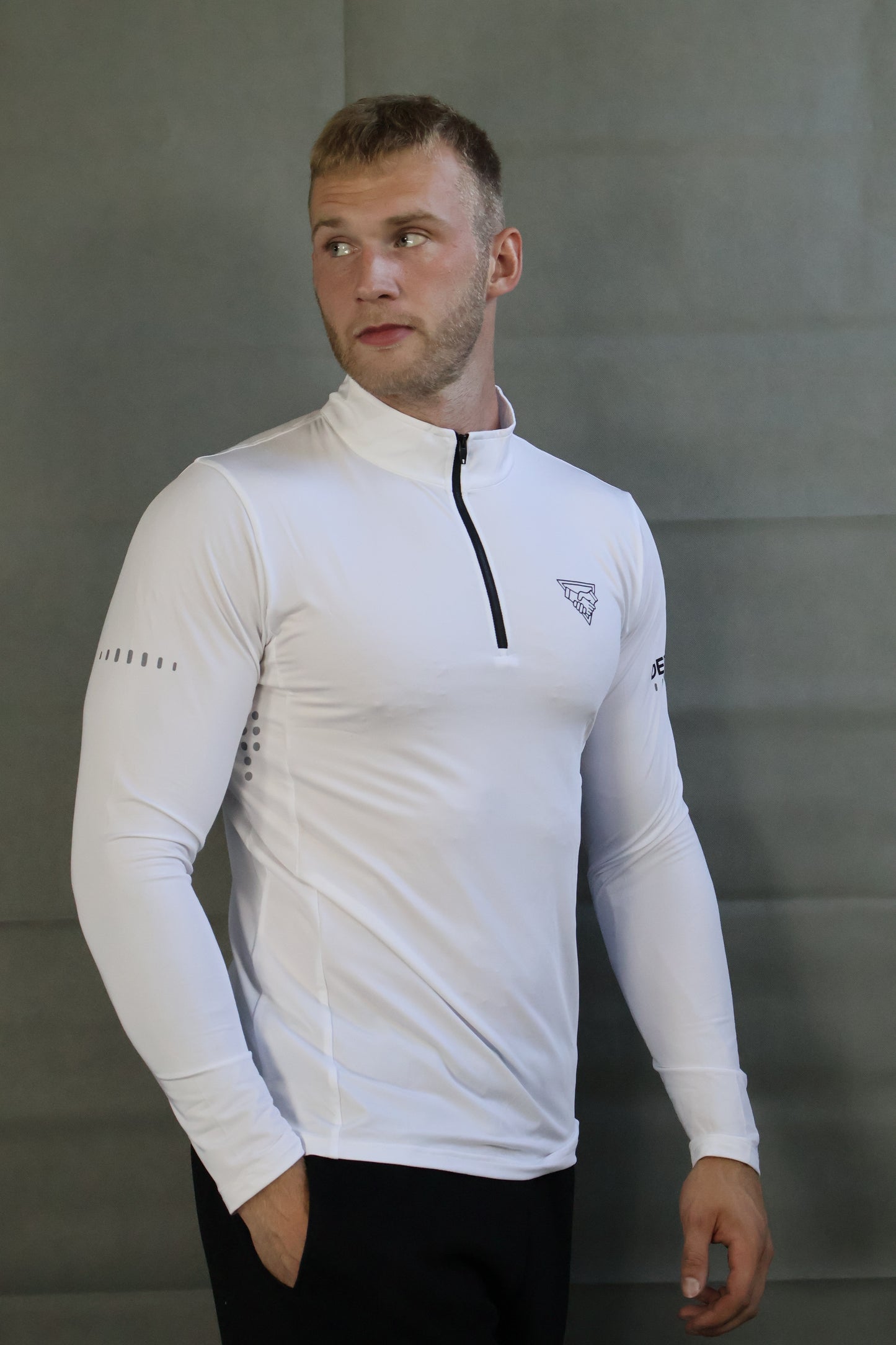 Dedikert Half-Zip Genser